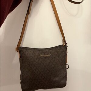 Michael Kors Dark Brown Crossbody Bag